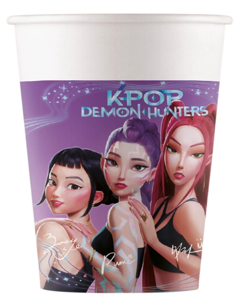 Vasos papel 200 ml. K-POP FSC 8 uds.