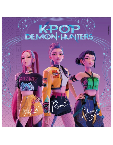 Servilletas K-POP 33x33 cms. FSC 20uds.