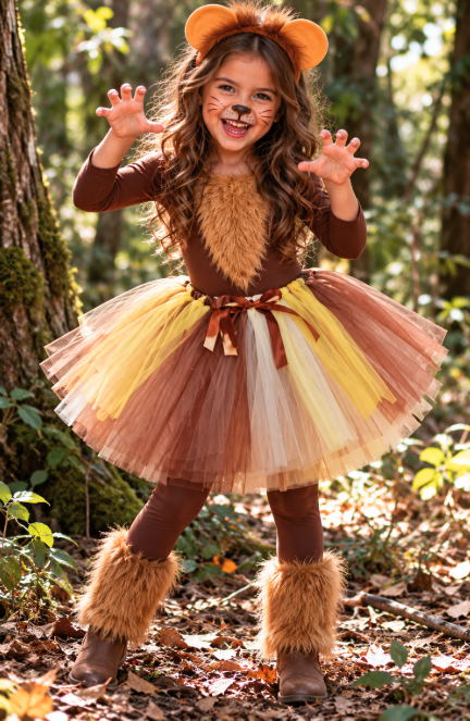 Conjunto León tutu infantil