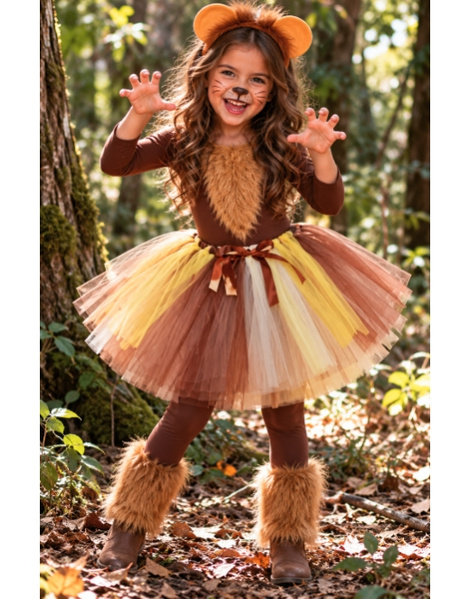 Conjunto León tutu infantil