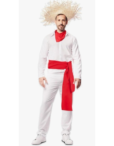 Pantalón blanco San Fermín adulto
