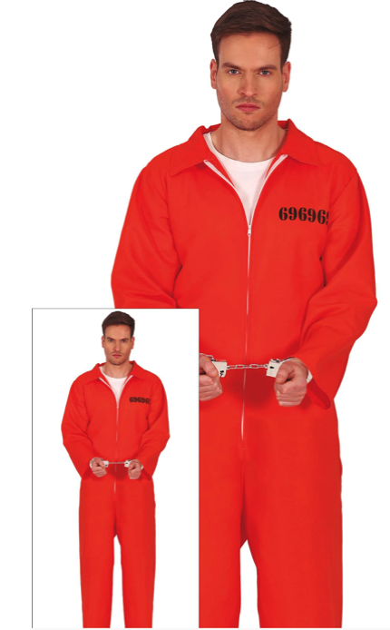 Disfraz Convicto juvenil 14/16 años