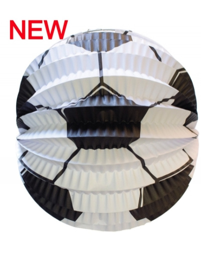 Farolillo balón de fútbol 22 cms.