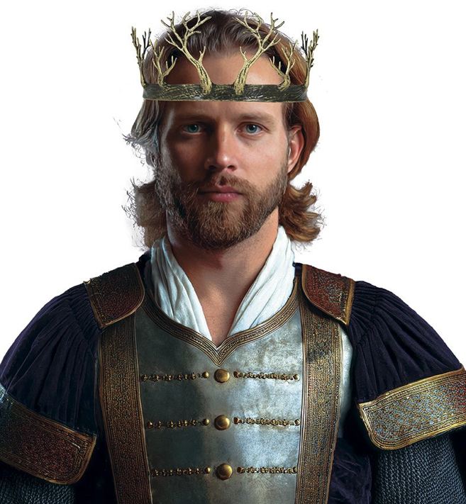 Corona medieval pvc, adulto