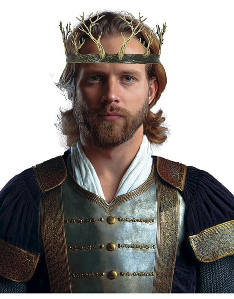 Corona medieval pvc, adulto