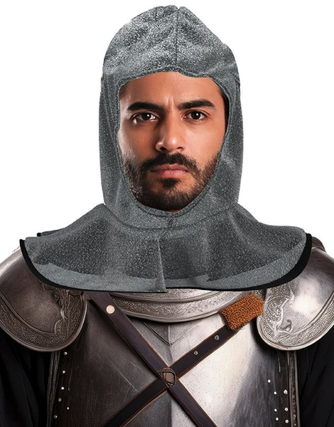 Capucha malla medieval