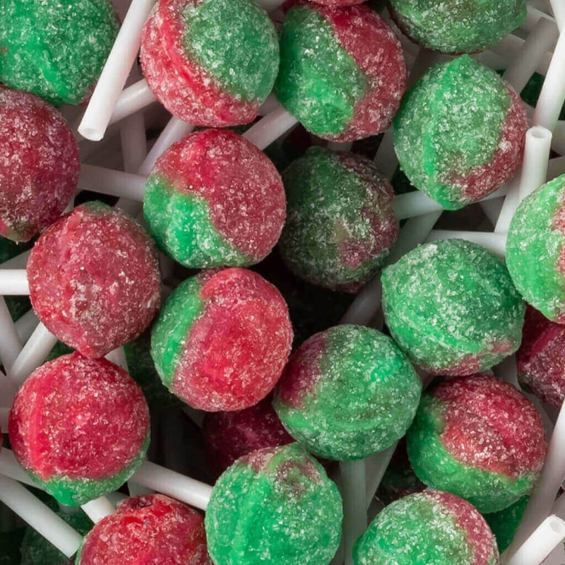 Caramelos con palo sabor Sandia 200uds.