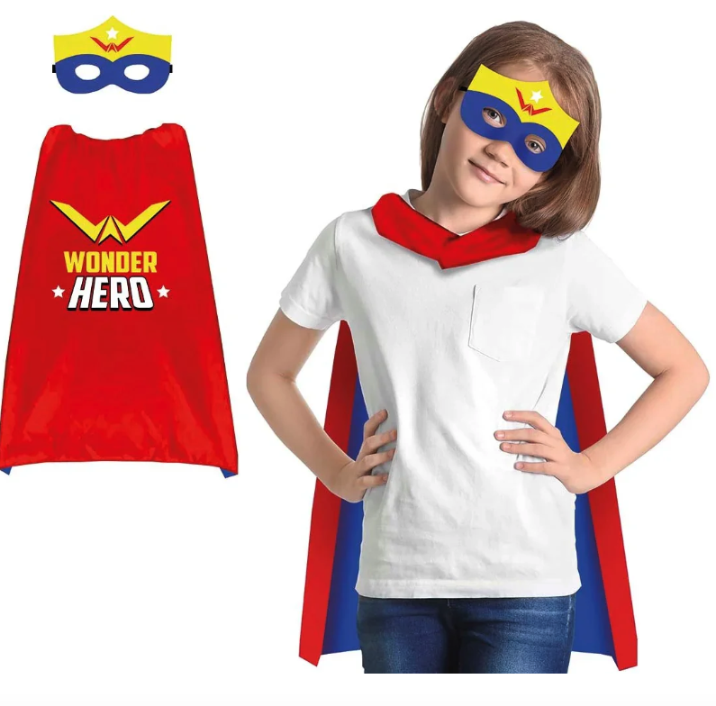Set Super Heroína  infantil