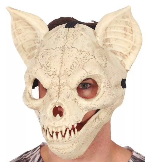 Máscara murciélago con moimiento  PVC