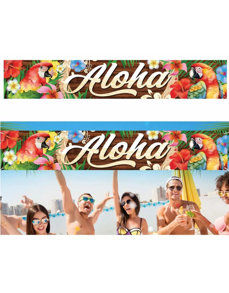 Decoración Verano Aloha tela 290x150 cms