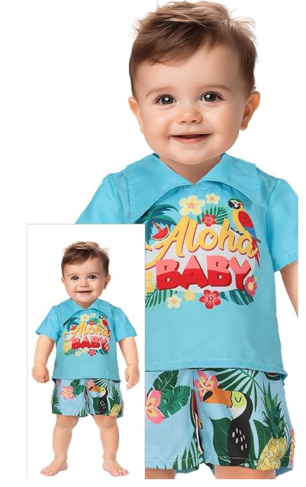 Disfraz Aloha para bebés