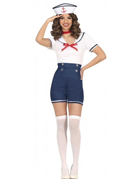 Disfraz Marinera vintage sexy para mujer
