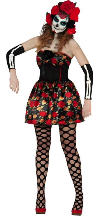 Disfraz Catrina sexy para mujer