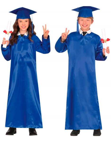 Disfraz Graduado azul unisex infantil