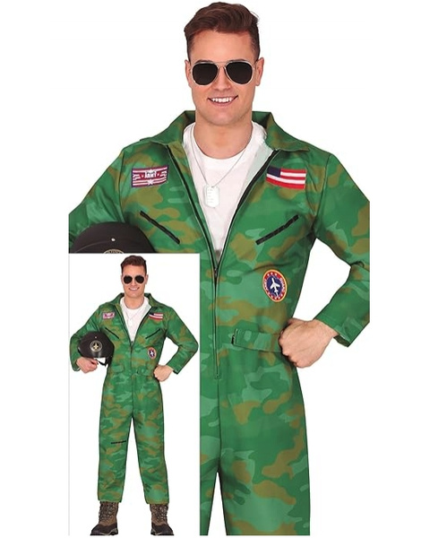 Disfraz Piloto de combate adulto
