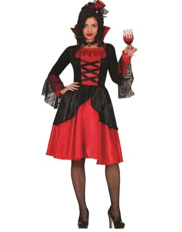 Disfraz Vampiresa elegante para mujer