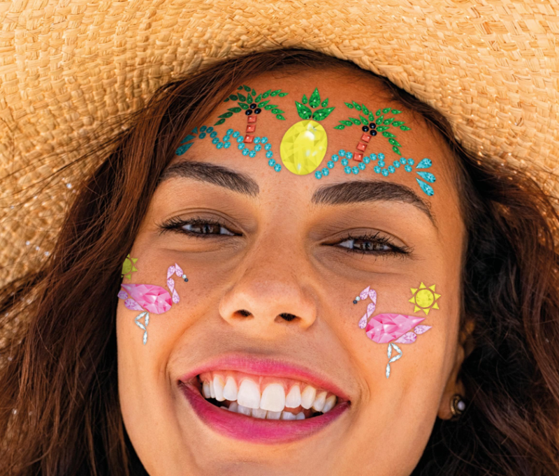 Joyas faciales Tropicales