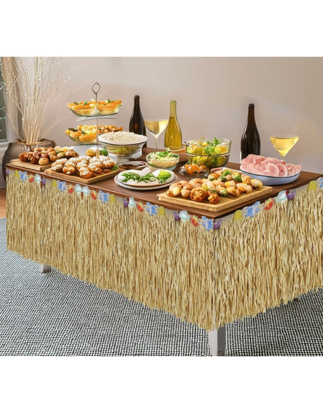 Decoracion mesa hawai 275 x 75 cm
