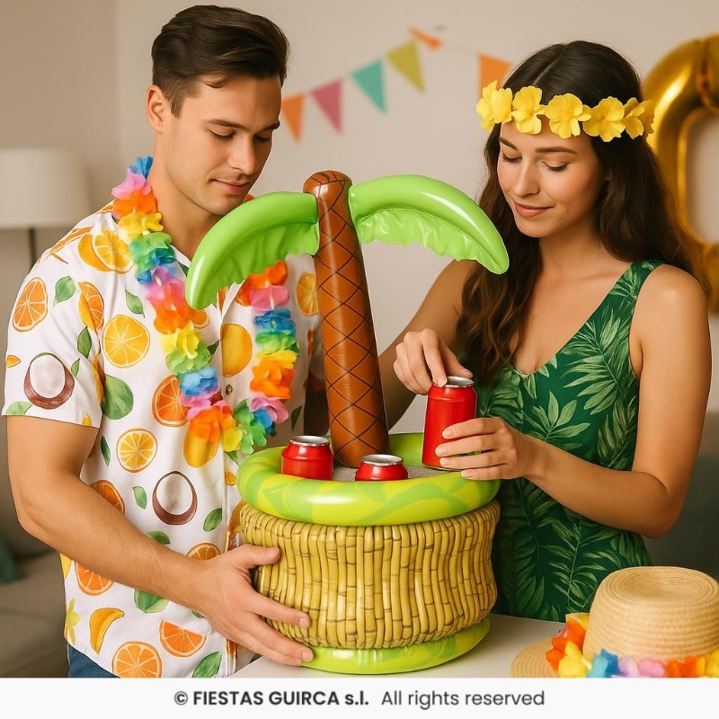 Palmera hinchable nevera 65 cm