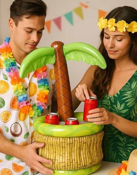 Palmera hinchable nevera 65 cm