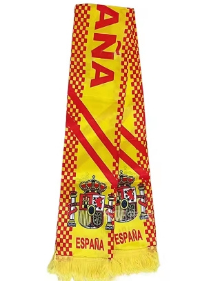 Bufanda España en raso