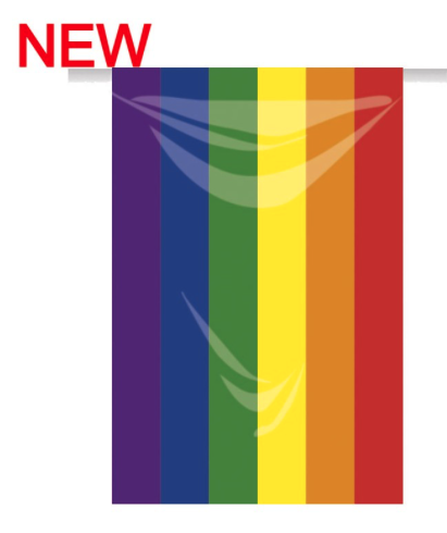 Guirnalda Bandera Orgullo plástico 50M.