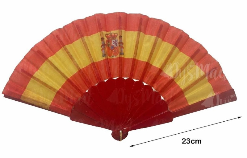 Abanico Seleccion Española 23cms.