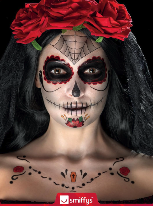 Set maquillaje+ calcamanias Catrina