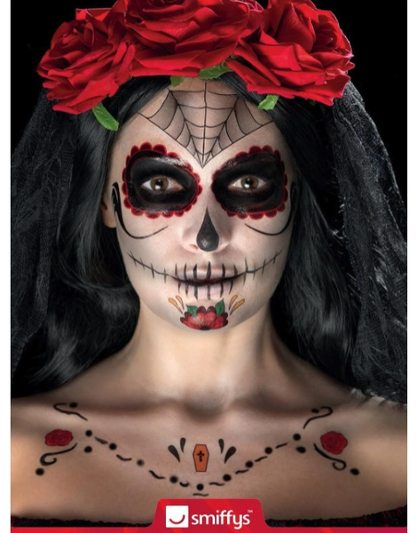 Set maquillaje+ calcamanias Catrina