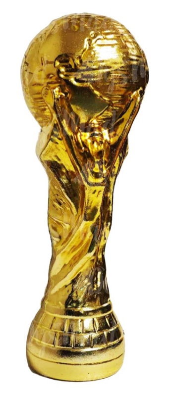 Trofeo dorado Campeón 5x20 cms.