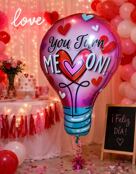 Globo Qualatex You Turn Me On 102cms