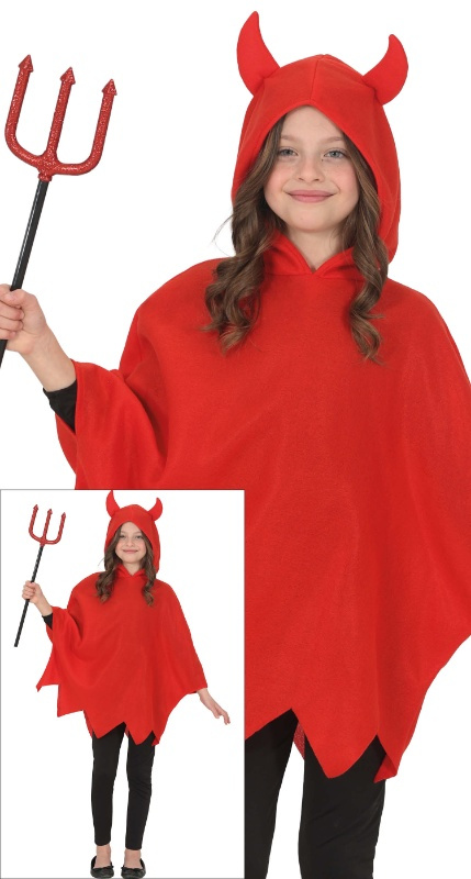 Disfraz Little Devil Poncho