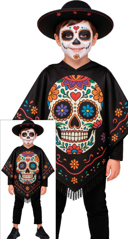 Disfraz Katrina Poncho Infantil