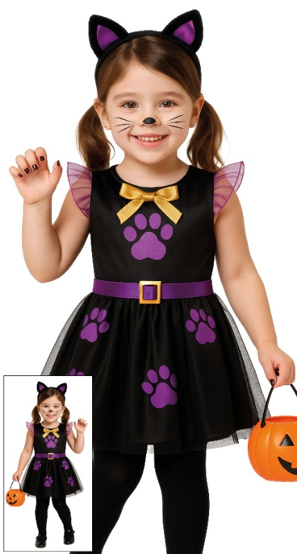 Disfraz Purple Cat Infantil