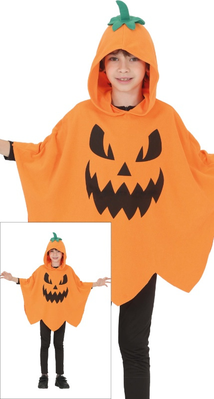 Disfraz Pumpkin poncho Infantil