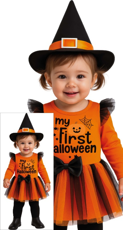 Disfraz Pumpkin First Halloween Bebé