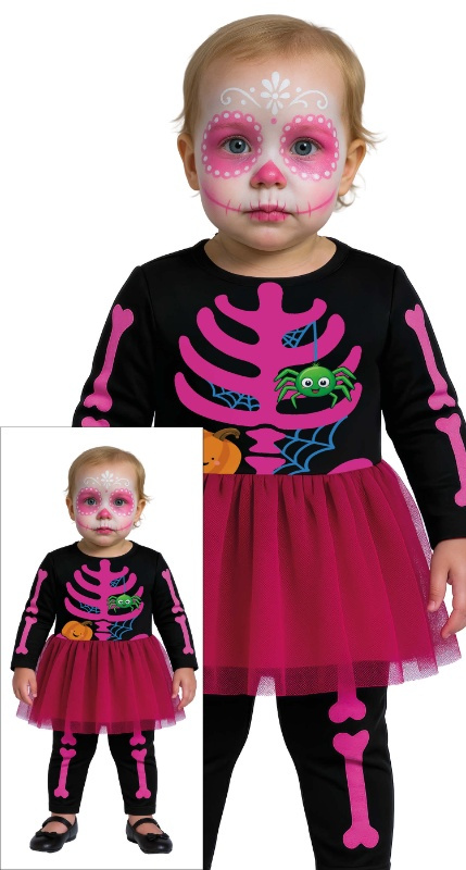 Disfraz Esquetelito Rosa Bebé
