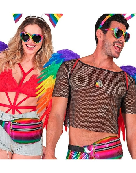 Riñonera Holográfica multicolor