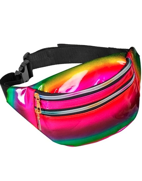 Riñonera Holográfica multicolor