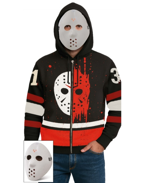 Camiseta Asesino Capucha Y Máscara AD