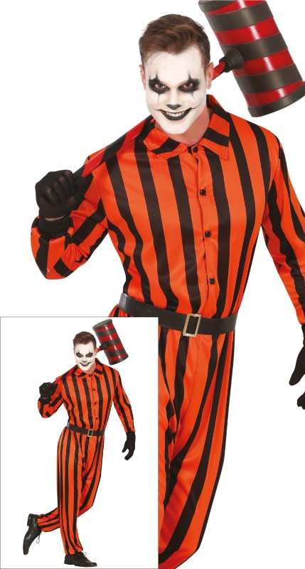 Disfraz Harlequin prisionero AD
