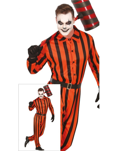 Disfraz Harlequin prisionero AD