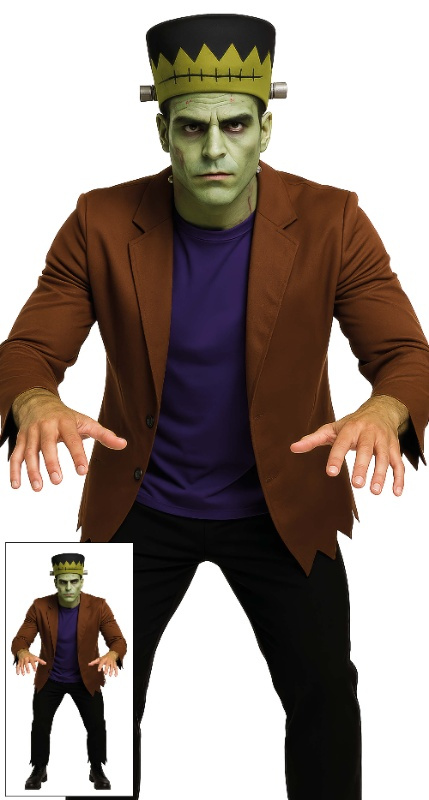 Disfraz Green monster AD