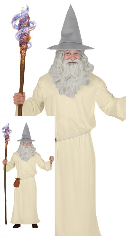 Disfraz Mago Blanco AD