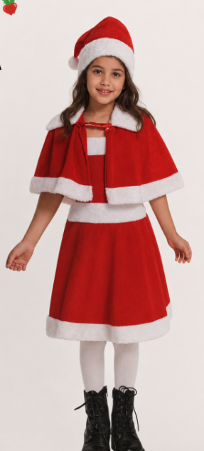 Disfraz Mama noel para niña