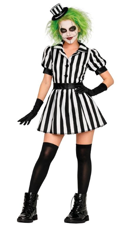 Disfraz Vestido a Rayas AD