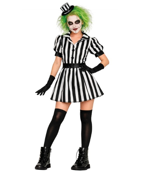 Disfraz Vestido a Rayas AD