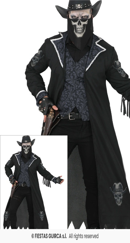 Disfraz Gothic Cowboy AD