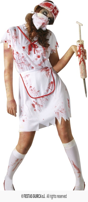 Disfraz Enfermera Zombie