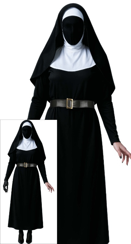 Disfraz Monja Oscura AD